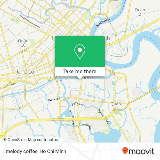 melody coffee map