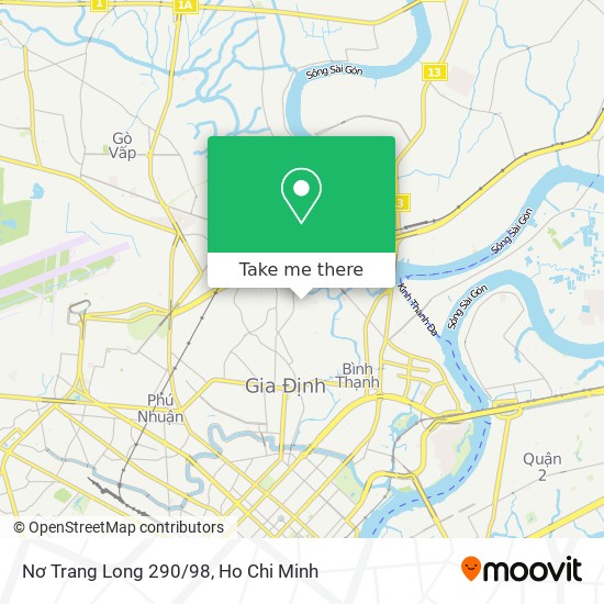 Nơ Trang Long 290/98 map