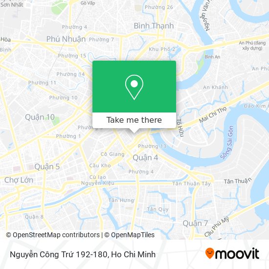 Nguyễn Công Trứ 192-180 map