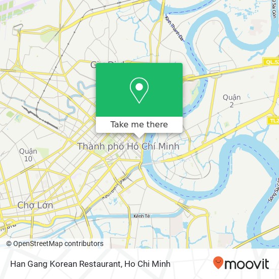 Han Gang Korean Restaurant map