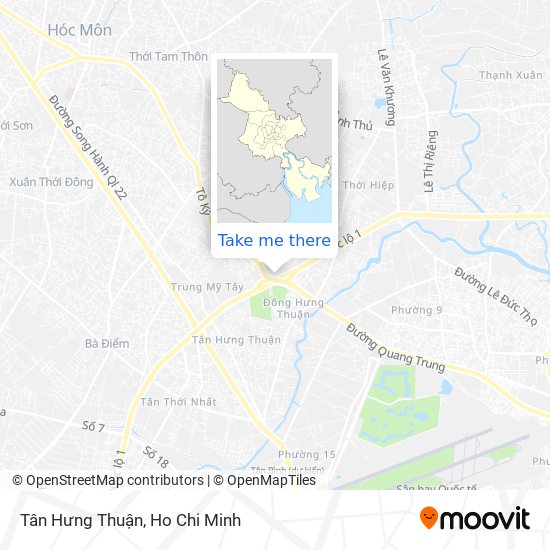 Tân Hưng Thuận map