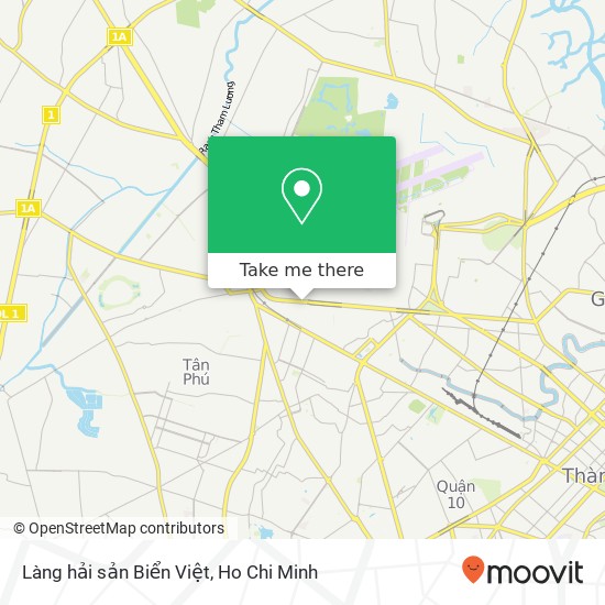 Làng hải sản Biển Việt map