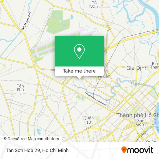 Tân Sơn Hoà 29 map