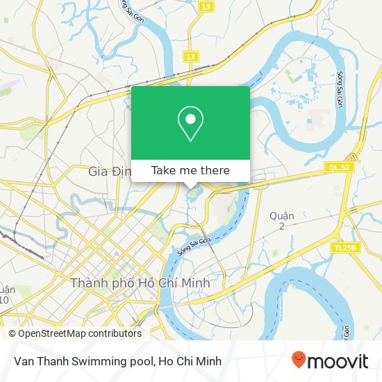 Van Thanh Swimming pool map