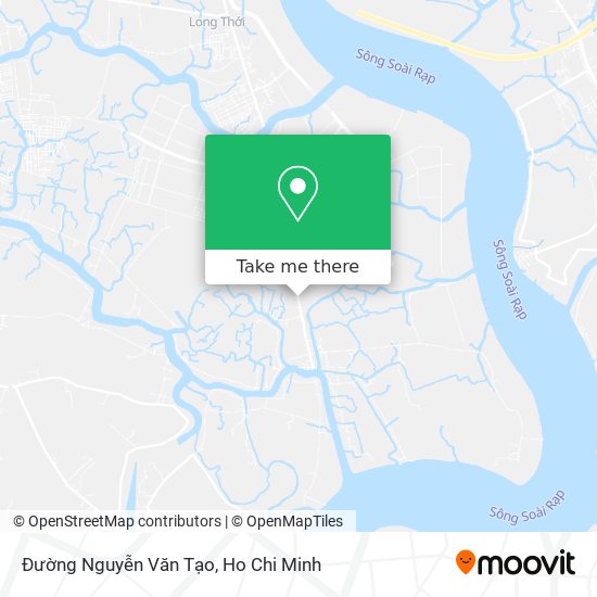 Đường Nguyễn Văn Tạo map