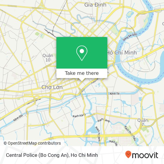 Central Police (Bo Cong An) map