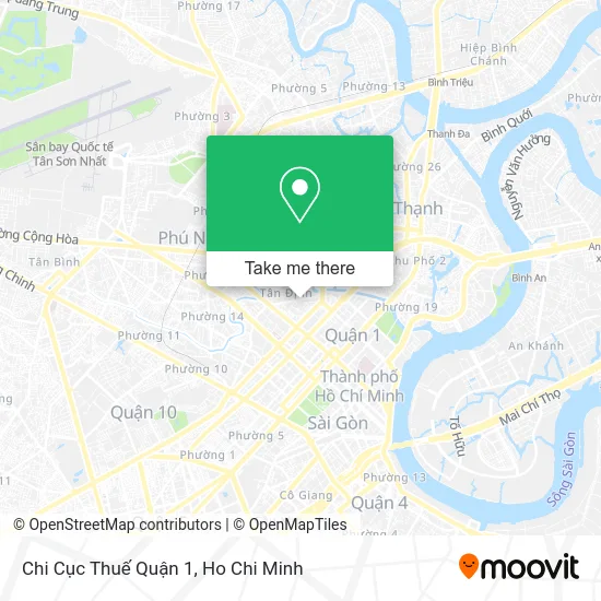 Chi Cục Thuế Quận 1 map