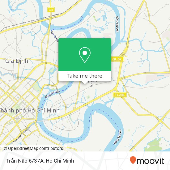 Trần Não 6/37A map