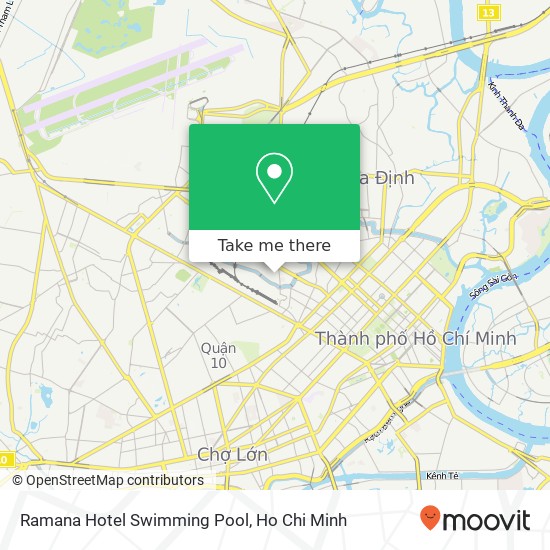 Ramana Hotel Swimming Pool map