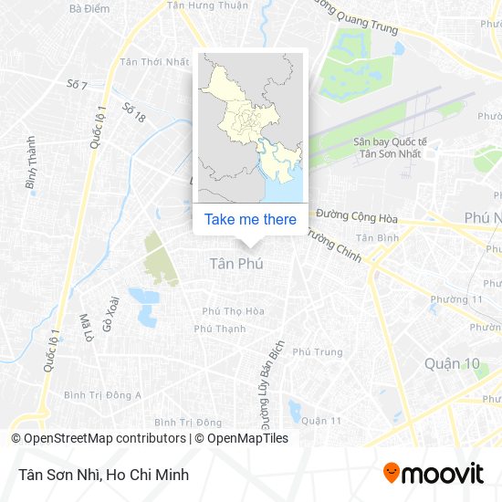 Tân Sơn Nhì map