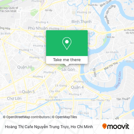 Hoàng Thị Cafe Nguyễn Trung Trực map