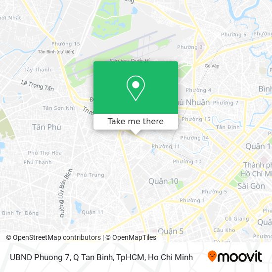UBND Phuong 7, Q Tan Binh, TpHCM map