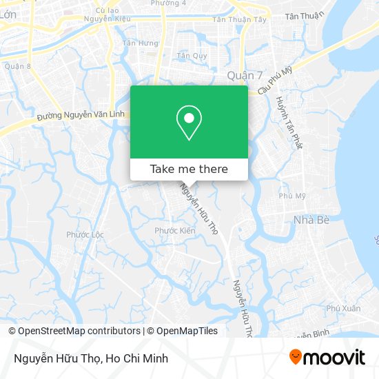 Nguyễn Hữu Thọ map