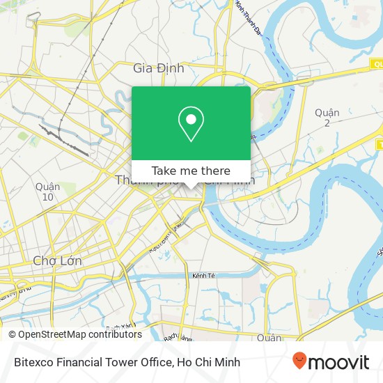 Bitexco Financial Tower Office map