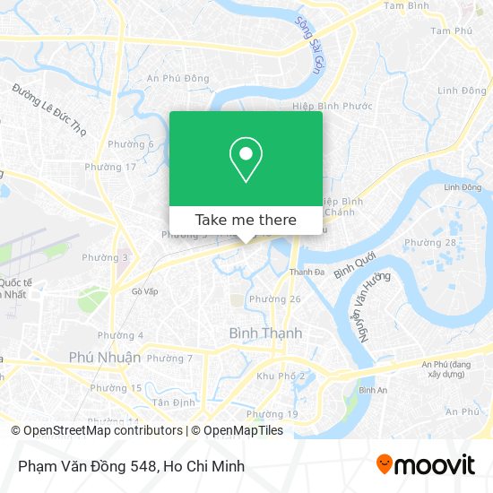 Phạm Văn Đồng 548 map