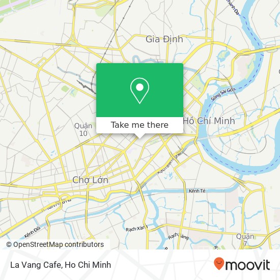 La Vang Cafe map