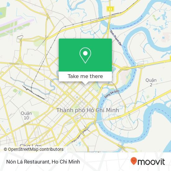 Nón Lá Restaurant map