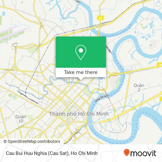 Cau Bui Huu Nghia (Cau Sat) map