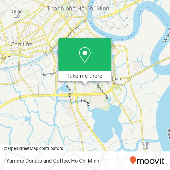 Yumme Donuts and Coffee map