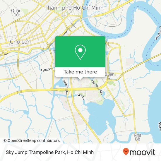 Sky Jump Trampoline Park map