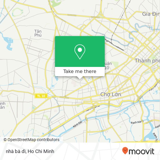 nhà bà dì map