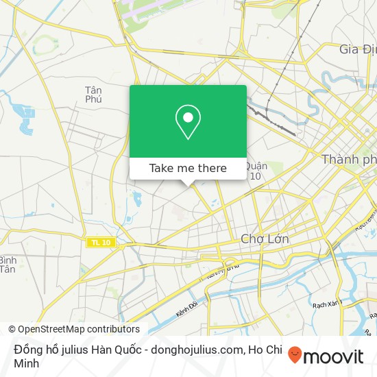 Đồng hồ julius Hàn Quốc - donghojulius.com map