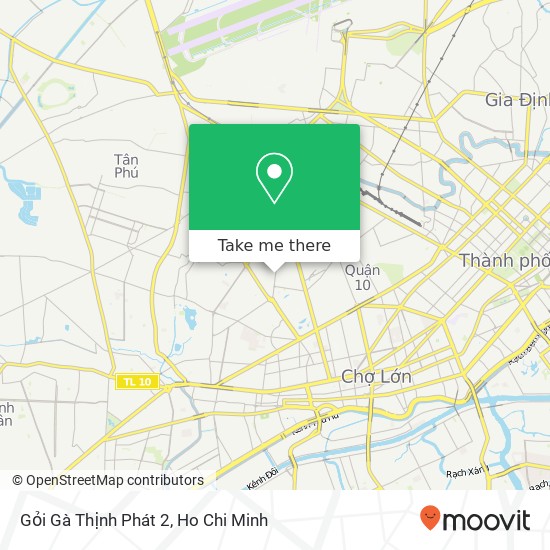 Gỏi Gà Thịnh Phát 2 map