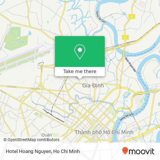 Hotel Hoang Nguyen map