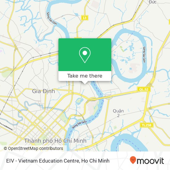 EIV - Vietnam Education Centre map