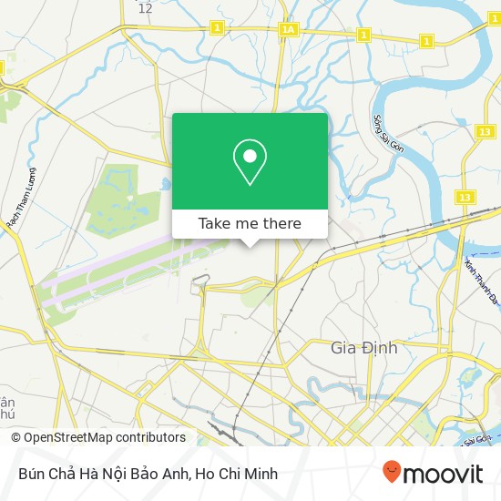 Bún Chả Hà Nội Bảo Anh map