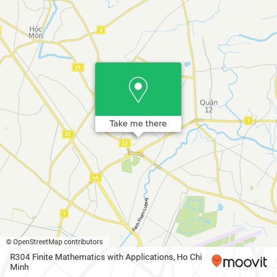 R304 Finite Mathematics with Applications map