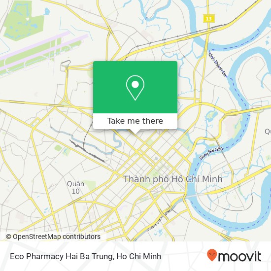 Eco Pharmacy Hai Ba Trung map