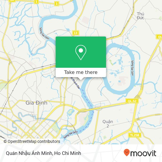 Quán Nhậu Ánh Minh map