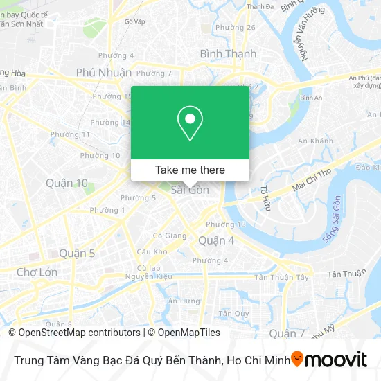 Trung Tâm Vàng Bạc Đá Quý Bến Thành map