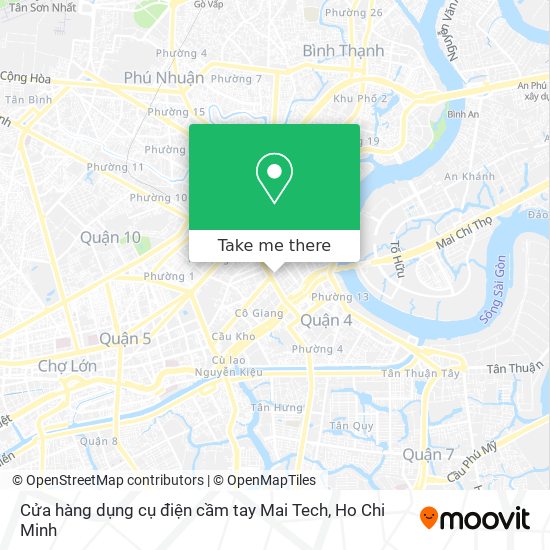 Cửa hàng dụng cụ điện cầm tay Mai Tech map