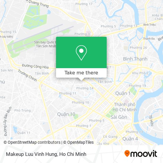 Makeup Luu Vinh Hung map