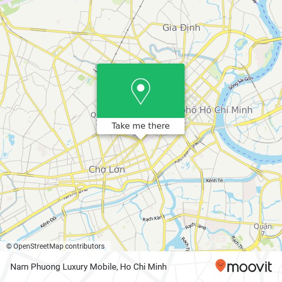 Nam Phuong Luxury Mobile map