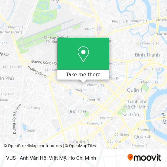 VUS - Anh Văn Hội Việt Mỹ map