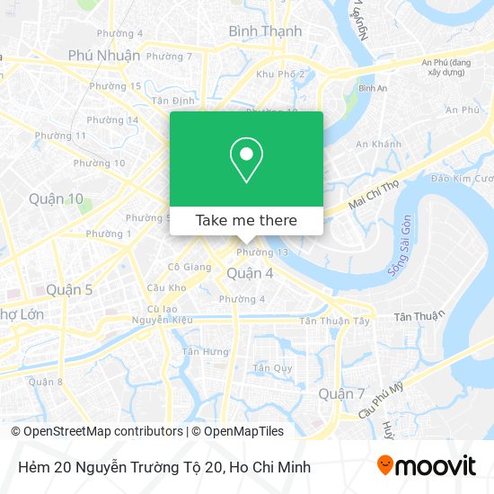 Hẻm 20 Nguyễn Trường Tộ 20 map