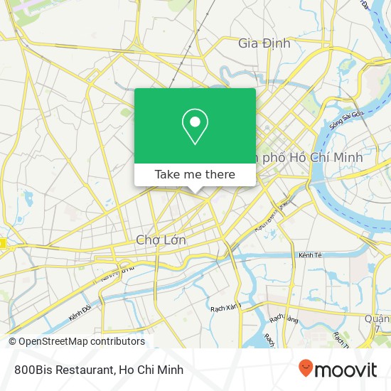 800Bis Restaurant map