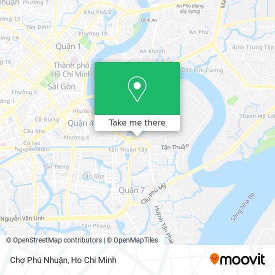 Chợ Phú Nhuận map