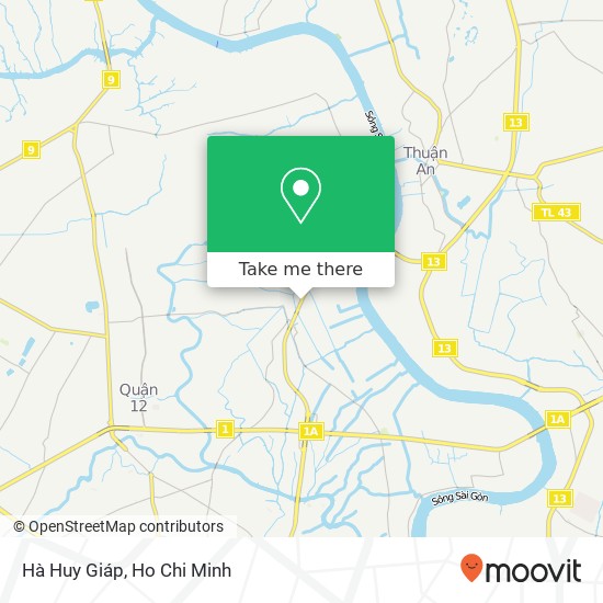 Hà Huy Giáp map