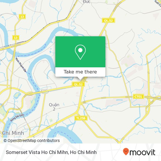 Somerset Vista Ho Chi Mihn map