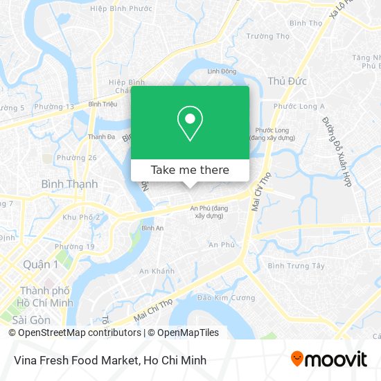 Vina Fresh Food Market map