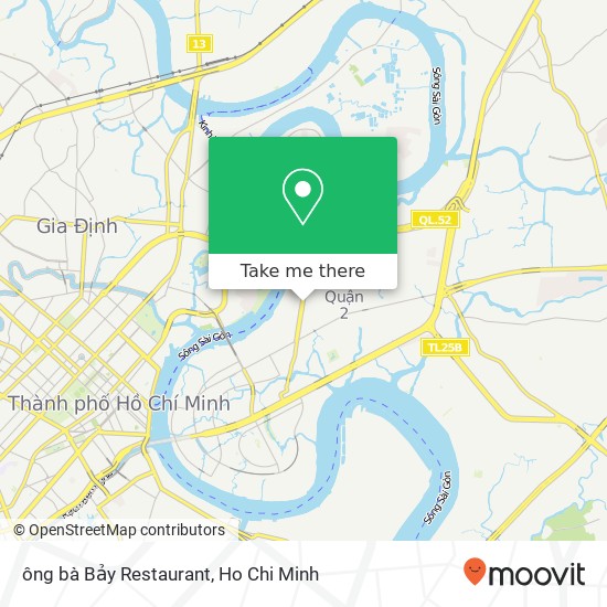 ông bà Bảy Restaurant map