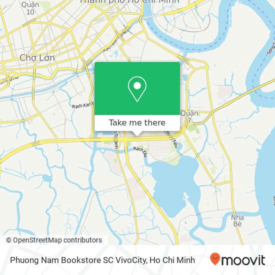 Phuong Nam Bookstore SC VivoCity map