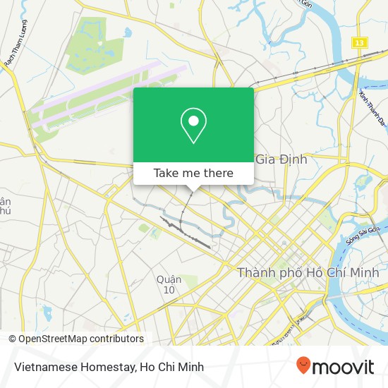 Vietnamese Homestay map