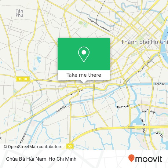 Chùa Bà Hải Nam map