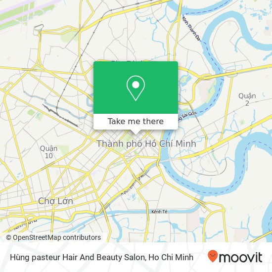 Hùng pasteur Hair And Beauty Salon map