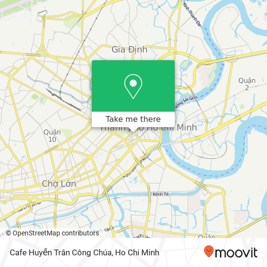 Cafe Huyền Trân Công Chúa map